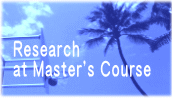Research at Master's Course 