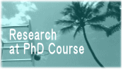 Research at PhD Course 