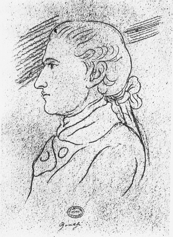 Johann Wolfgang Goethe (?): Selbstbildnis. Um 1777