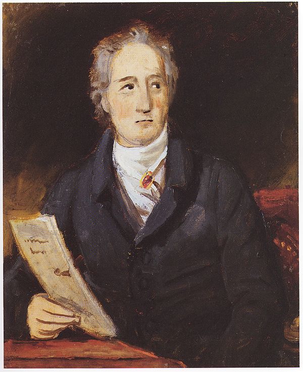 J.K. Stieler, Goethe. Öl, 1828